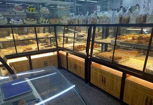 哈尔滨面包店展示柜定做