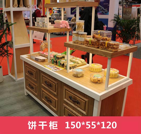 哈尔滨华恒饼干中岛展示柜定制